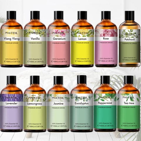 Natural Essential Oils for Aromatherapy