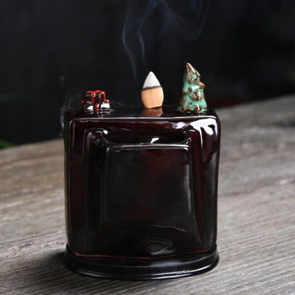 incense burners, waterfall incense burners, backflow incense burners, backdraft incense burners